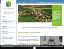 Tablet Screenshot of boutignyprouais.fr